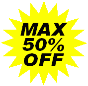 MAX50%OFF